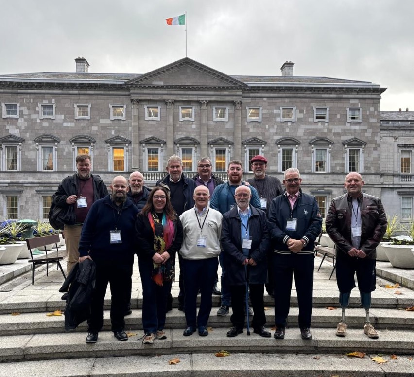 Dublin 12 Men’s Shed Leinster House&nbsp;Visit